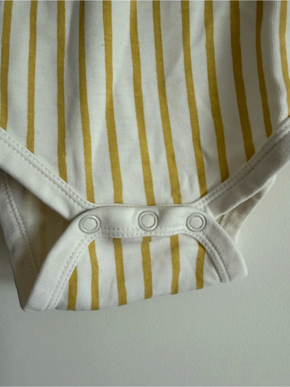 Pehr 6-12m “Stripes Away” cotton onesie